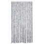Voir la diapositive 3 : VIDAXL Moustiquaire Blanc et gris 100x220 cm Chenille