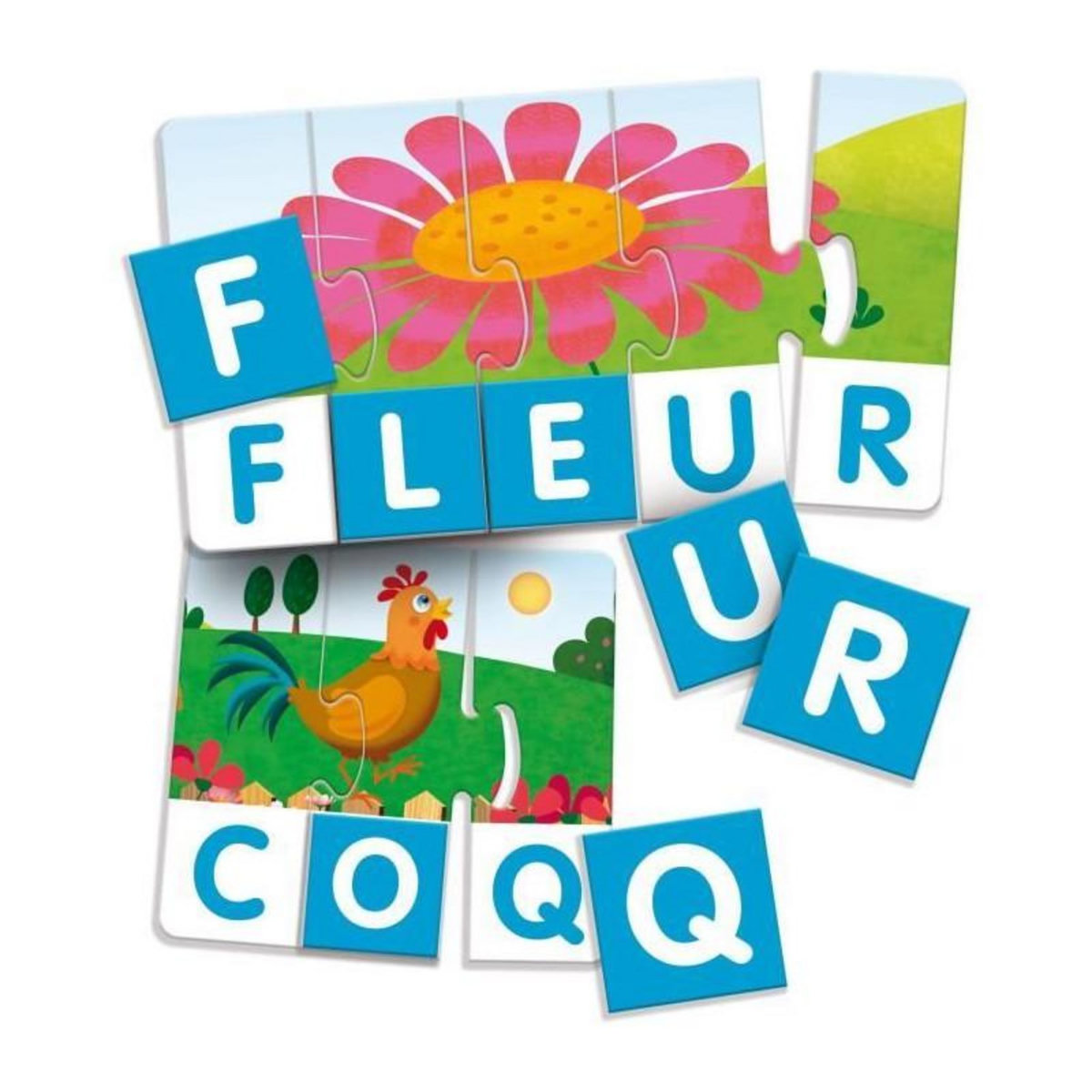 LISCIANI GIOCHI Lettres et Mots - Carotina - Apprendre a lire et a écrire simplement - LISCIANI