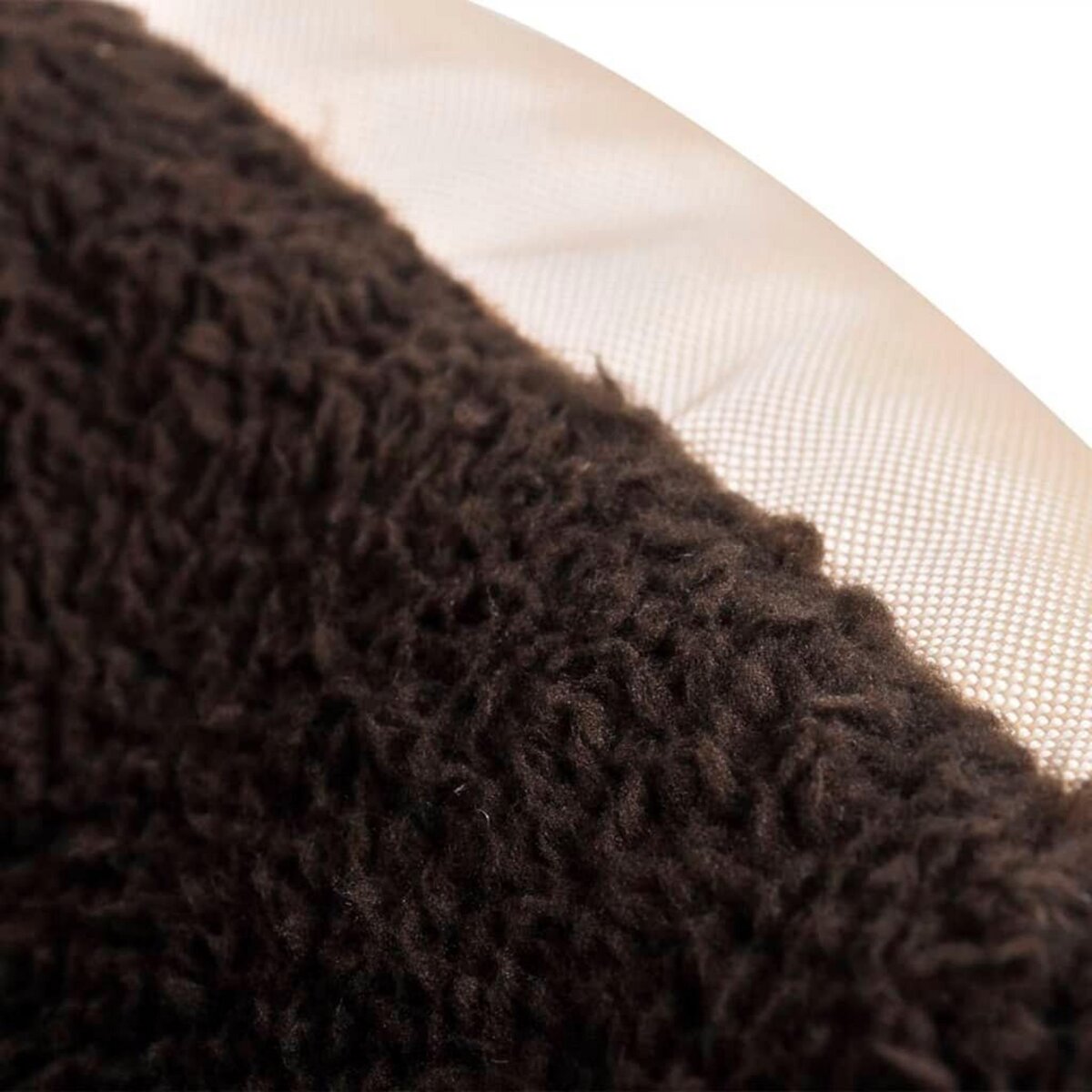 VIDAXL Lit pour chiens Beige et marron XXL