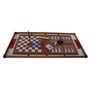 Voir la diapositive 6 : PLAY4FUN Plateaux Multi-jeux, 14 jeux : Ping Pong, Air Hockey, Bowling, Echec, Mikado, Back Gammon 97 x 49 x 3 cm