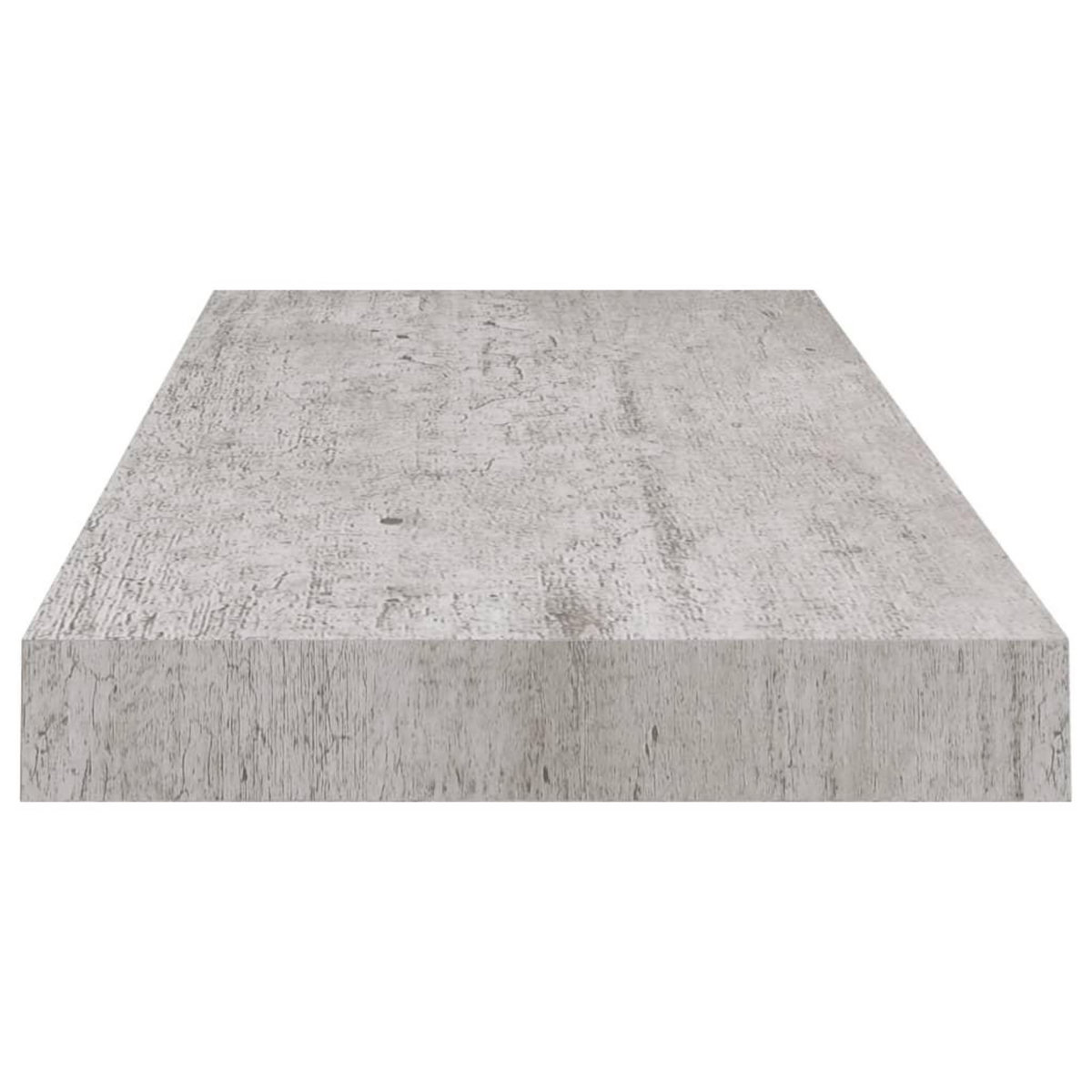 VIDAXL Etagere murale flottante gris beton 60x23,5x3,8 cm MDF