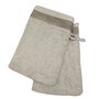 Voir la diapositive 2 : ACTUEL Lot 2 Gants de toilette fantaisies en coton 450gr/m²