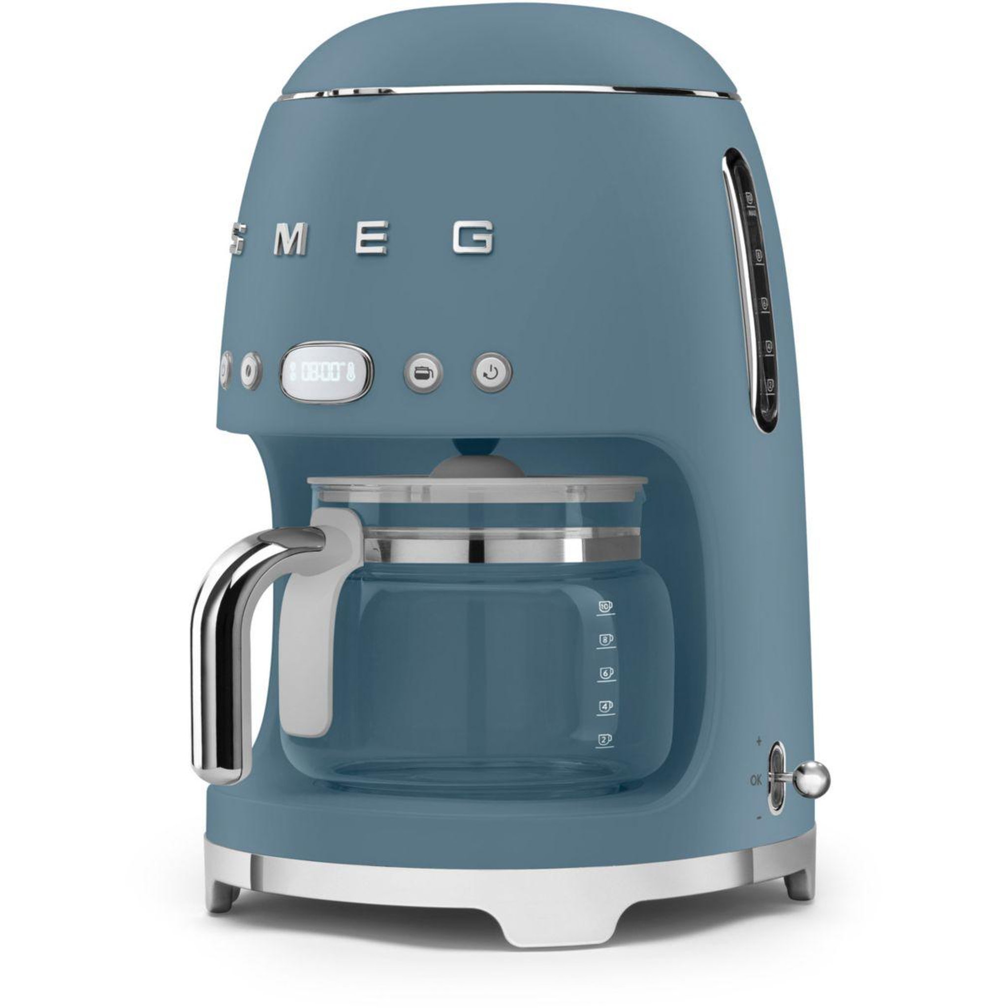 Voir la diapositive 2 : SMEG Cafetière filtre dcf02sbmeu bleu orage