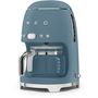 Voir la diapositive 2 : SMEG Cafetière DCF02SBMEU bleu orage