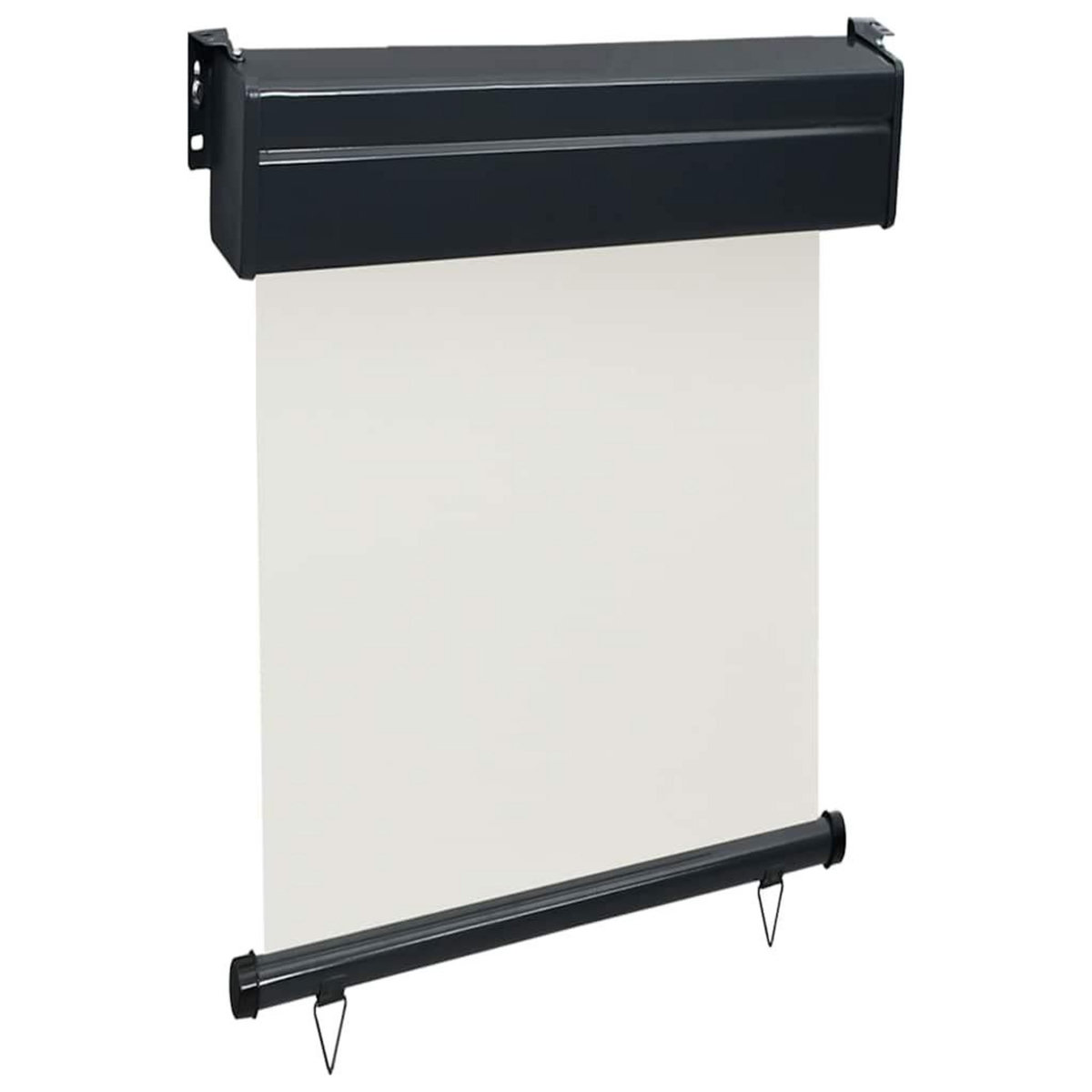 VIDAXL Auvent lateral de balcon 65x250 cm Creme