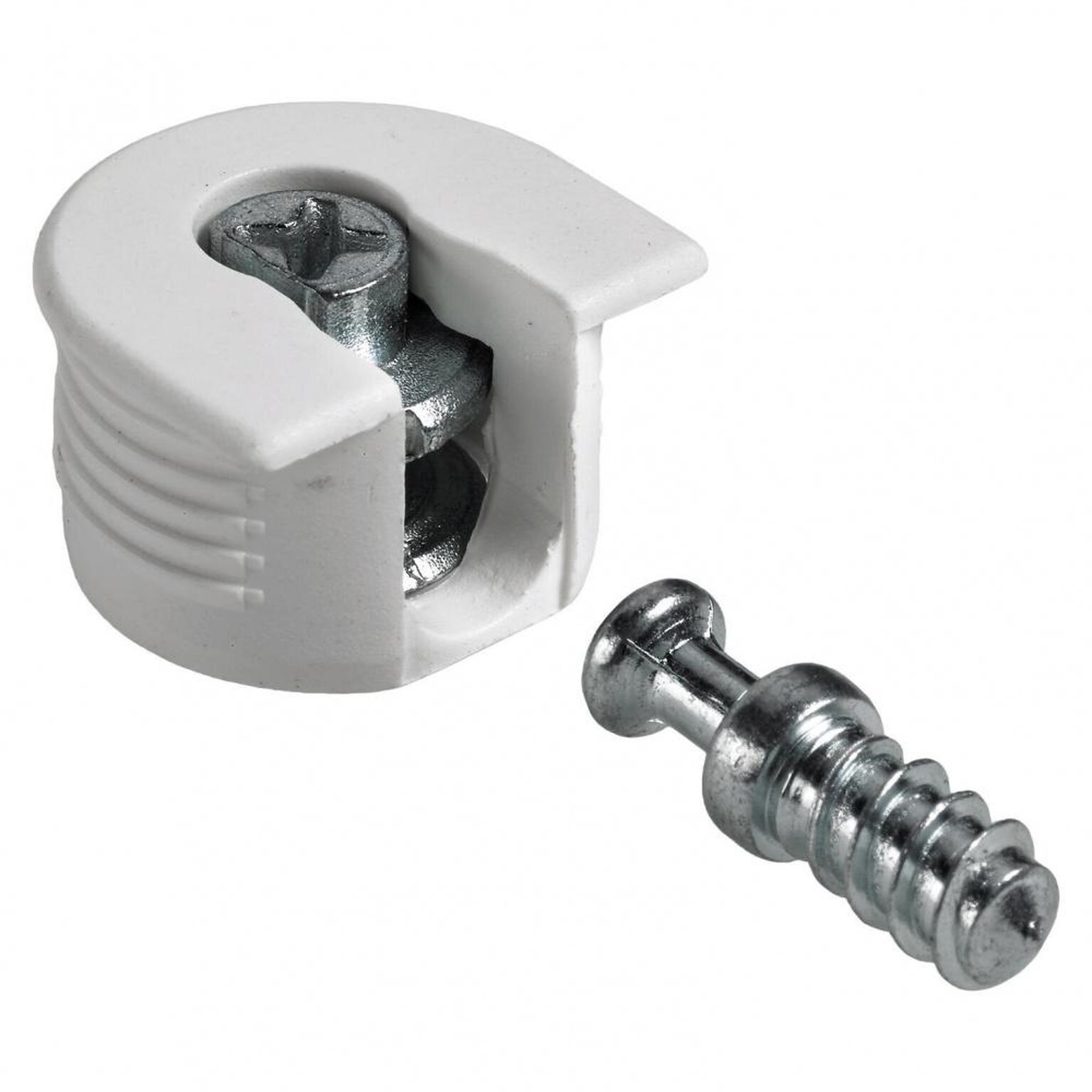 CENTRALE BRICO Lot de 8 ferrures d'assemblage pour meubles, hettich