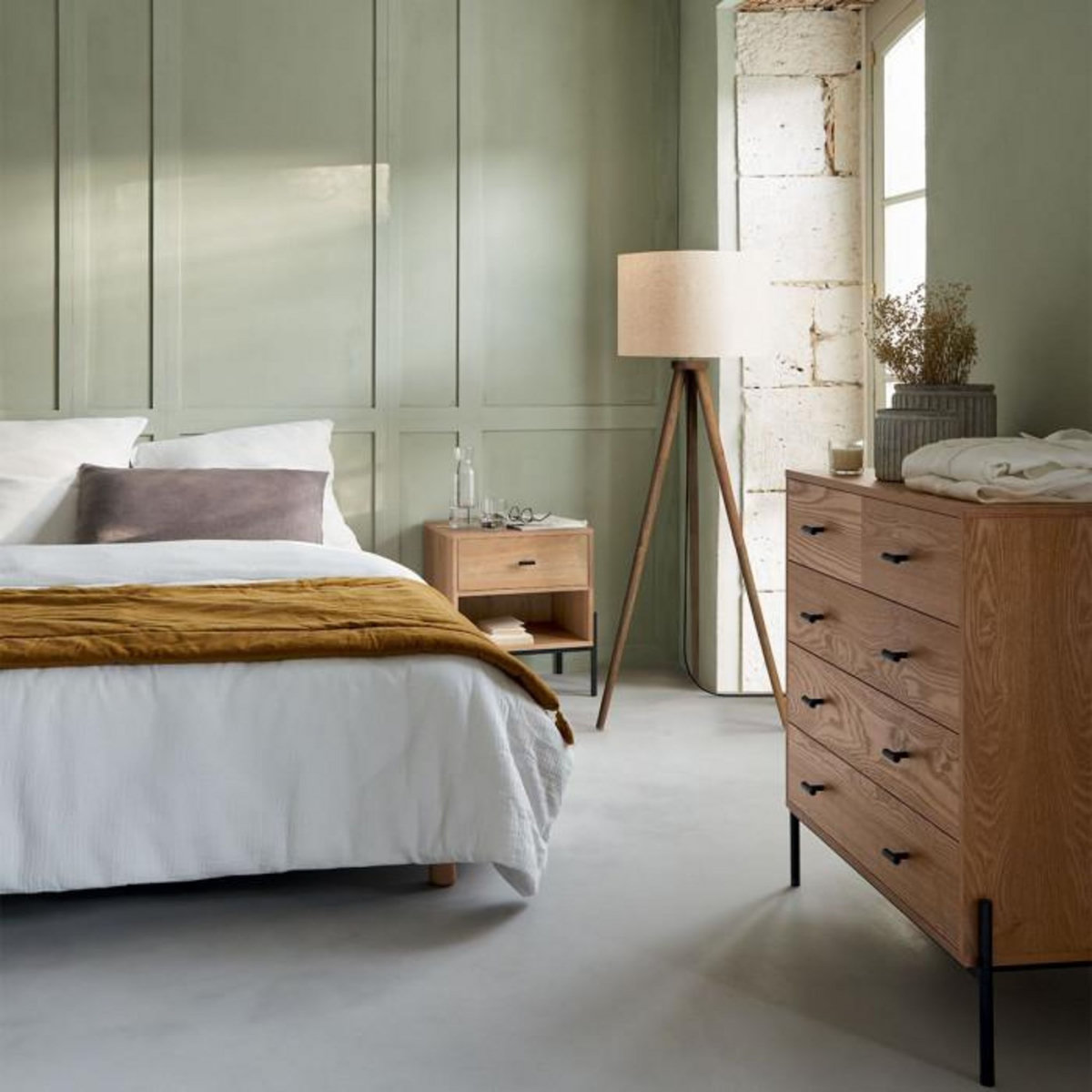 ATMOSPHERA Parure de lit en doublure Gaze de coton