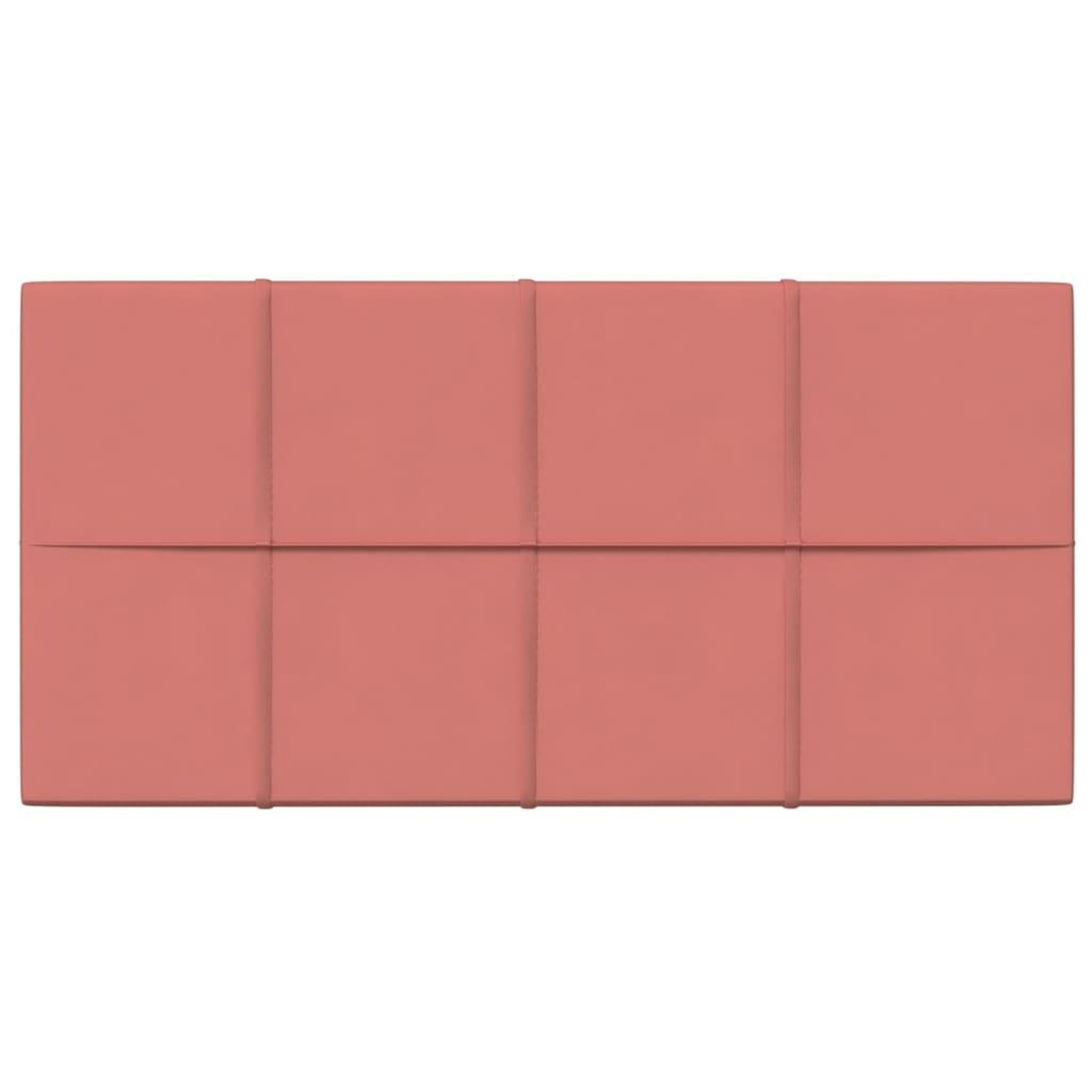Voir la diapositive 3 : VIDAXL Panneaux muraux 12 pcs Rose 60x30 cm Velours 2,16 m^2