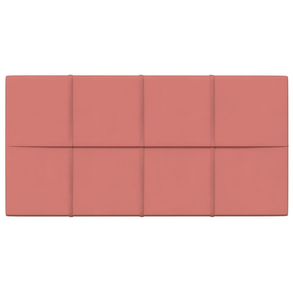 VIDAXL Panneaux muraux 12 pcs Rose 60x30 cm Velours 2,16 m^2