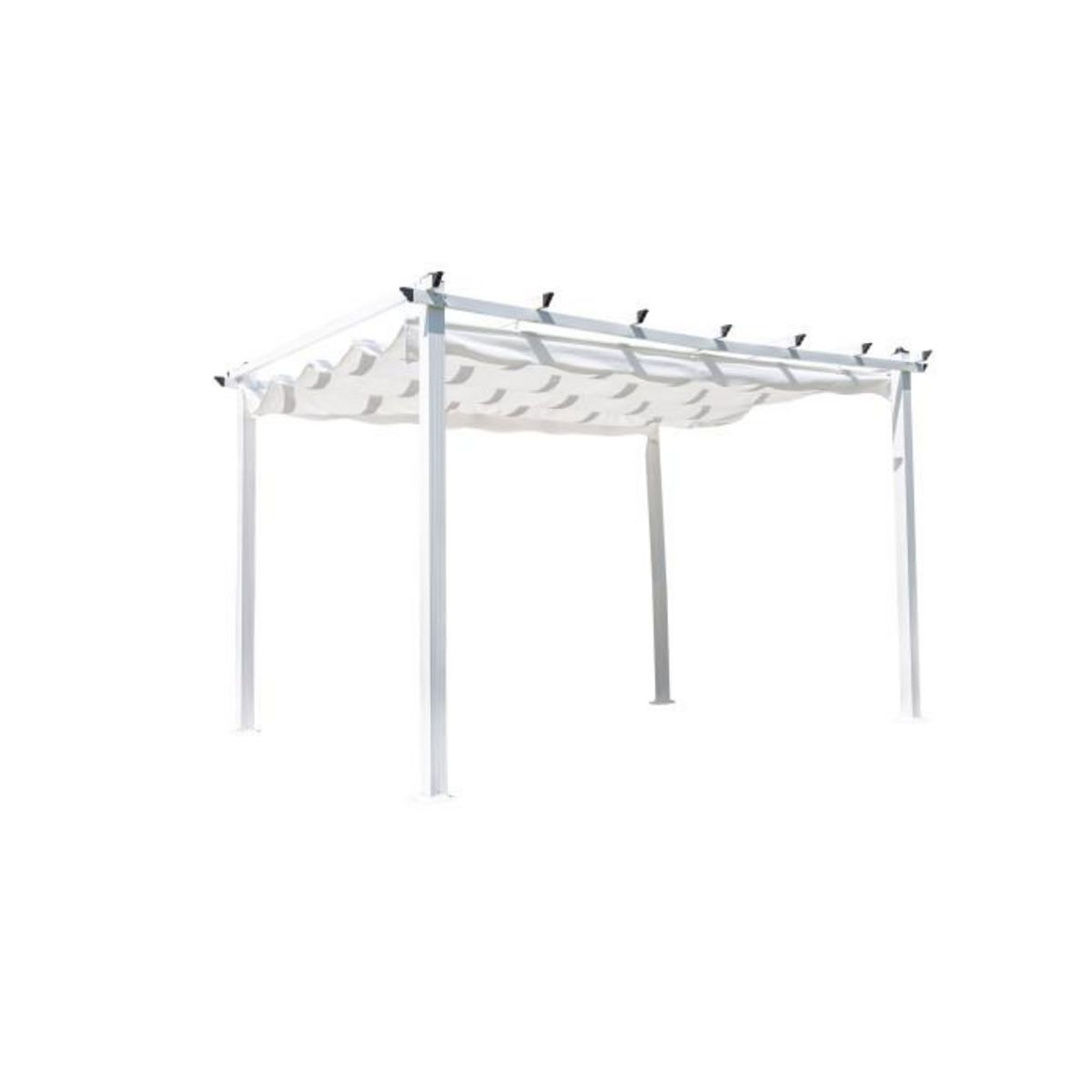 Paris Prix Pergola Avec Toit  Lazio  345cm Blanc