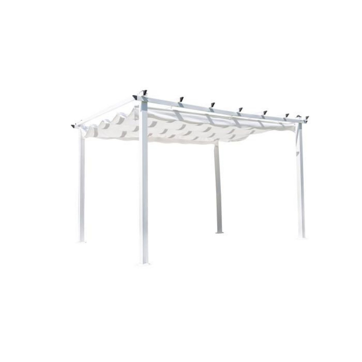 Paris Prix Pergola Avec Toit  Lazio  345cm Blanc