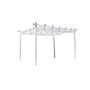 Voir la diapositive 2 : Paris Prix Pergola Avec Toit  Lazio  345cm Blanc