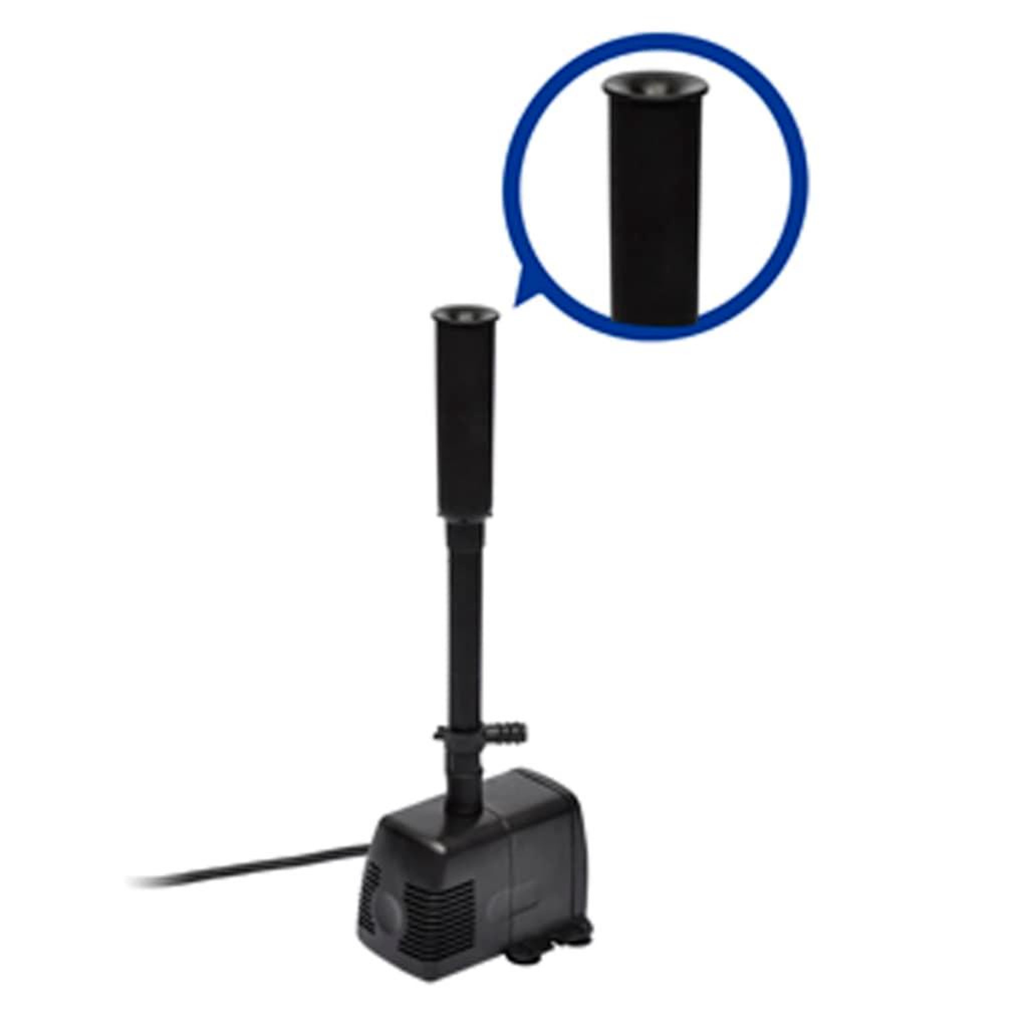 Voir la diapositive 2 : VIDAXL Pompe fontaine pour bassin 22 W