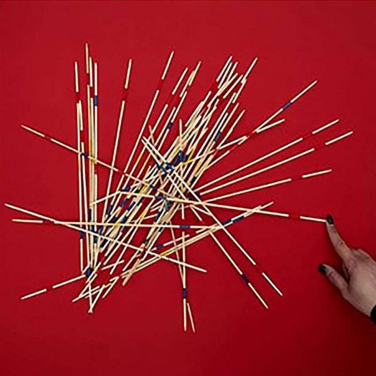 Paris Prix Lot de 41 Mini Mikado  Baguette  18cm Naturel