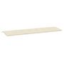 Voir la diapositive 2 : VIDAXL Coussin de banc de jardin creme 180x50x3 cm tissu oxford