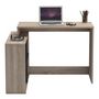 Voir la diapositive 2 : Bureau d'angle droit ou gauche avec rangements L112cm MAX