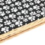 Voir la diapositive 5 : VIDAXL Panier pour chiens avec coussin 90x54x35 cm Saule naturel