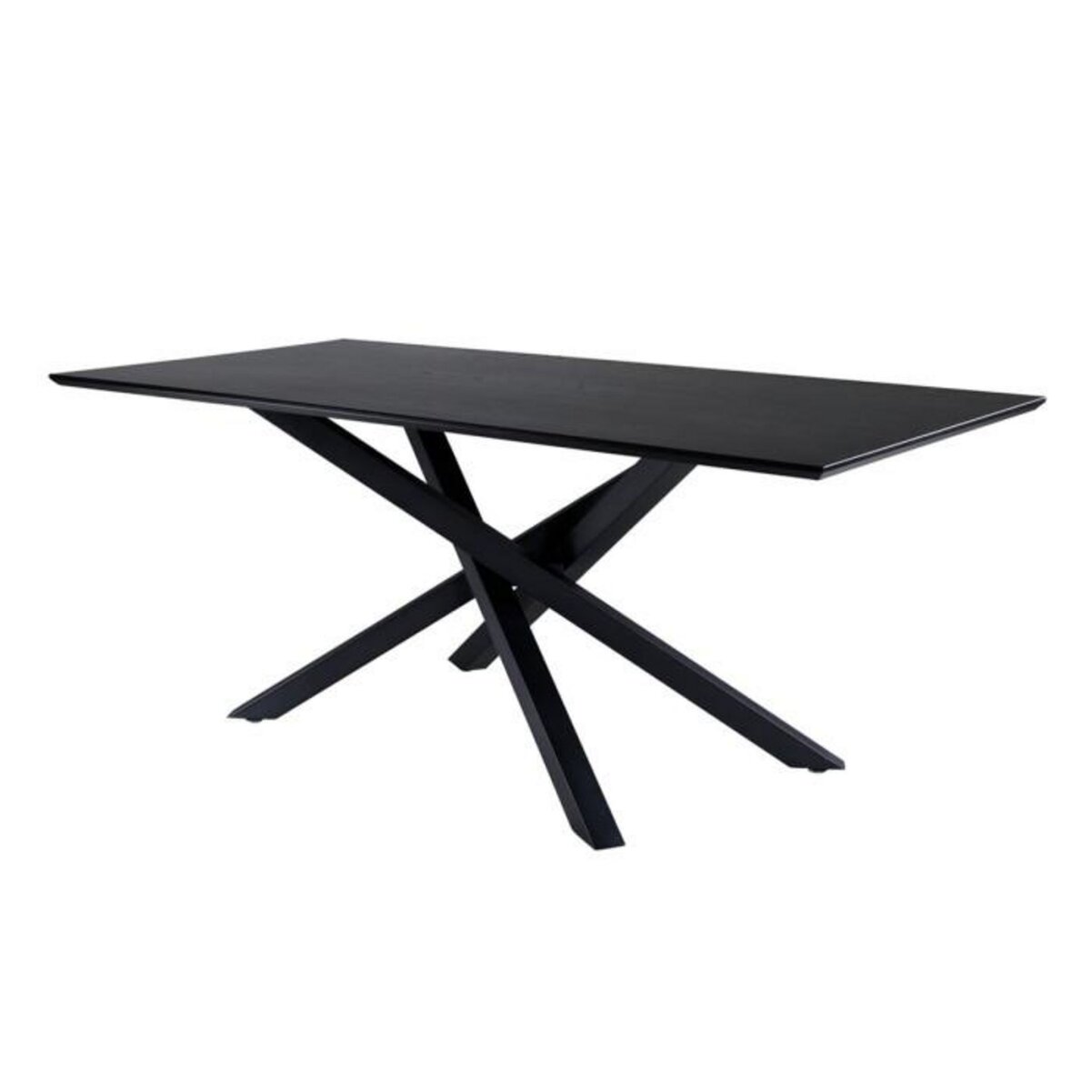 Paris Prix Table à Manger  Piazza  180cm Noir