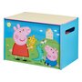 PEPPA PIG Coffre à jouets - Coffre de rangement pour chambre d'enfant