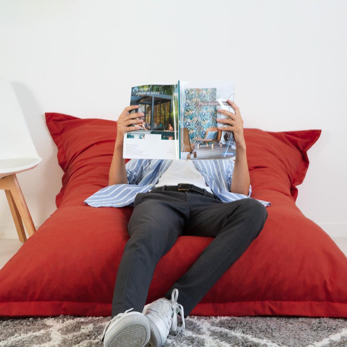 MATELAS POUR TOUS MATELAS POUR TOUS | Pouf Géant FLORIDA 140x180cm