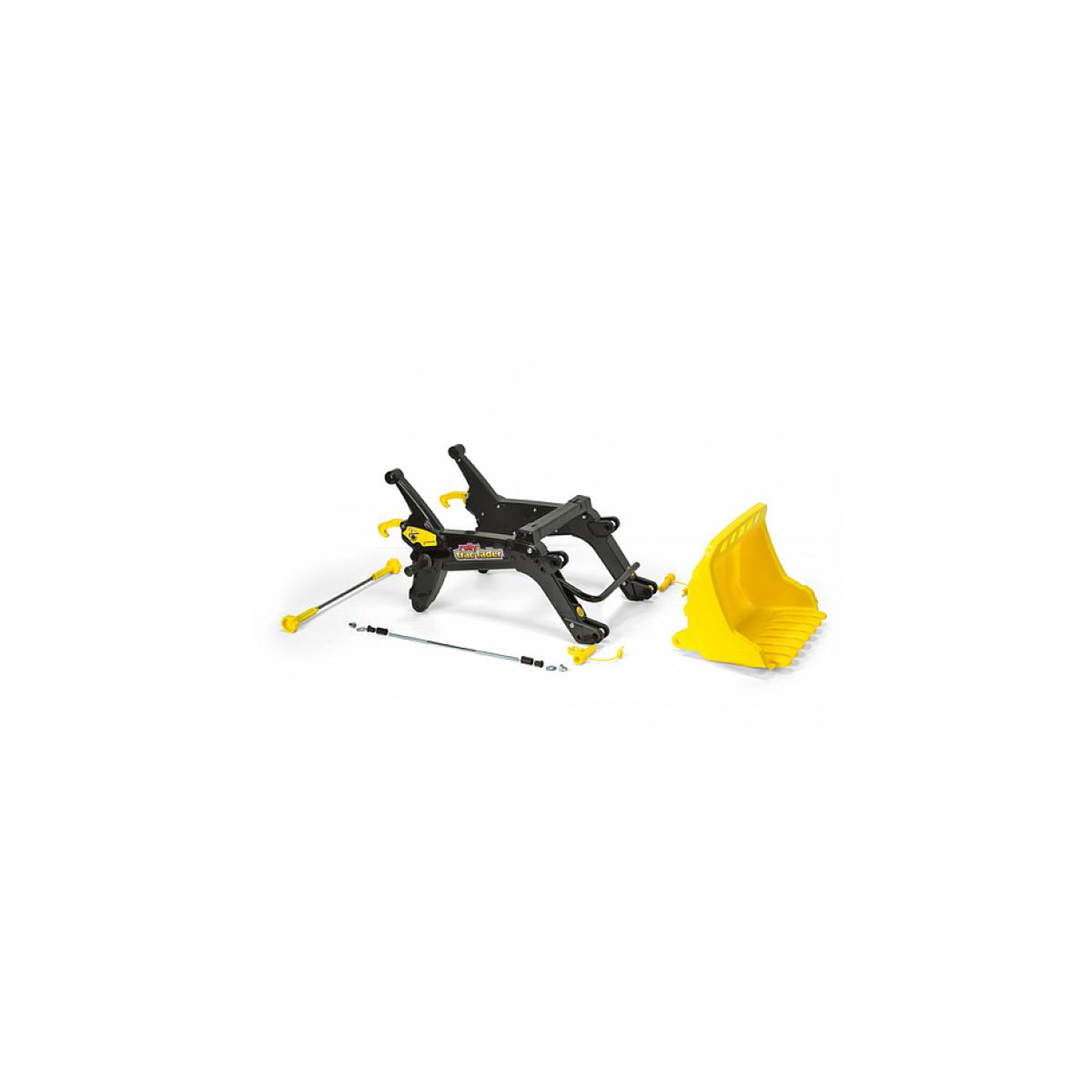 ROLLY TOYS rollyTrac Lader Chargeur de tracteur Noir et Jaune