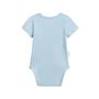 Voir la diapositive 4 : Petit Béguin Lot de 2 bodies bébé manches courtes ouverture croisée Zeste d'amour