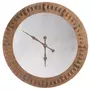 Paris Prix Horloge Miroir en Bois  Chronos  119cm Naturel