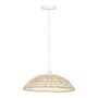 Voir la diapositive 3 : OSTARIA Suspension métal rotin Playa D37