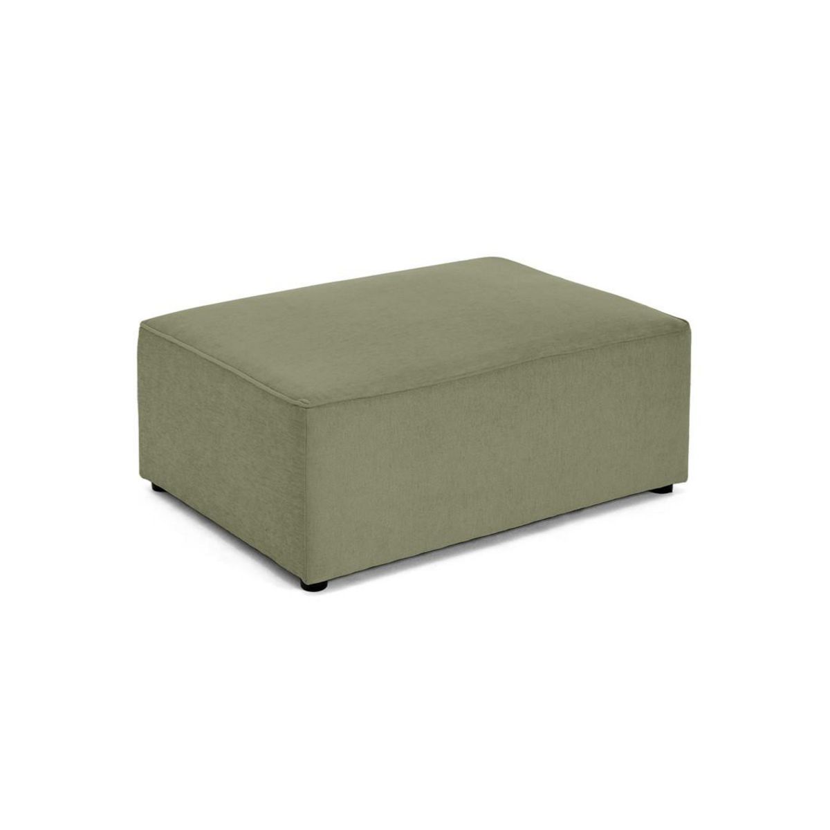 BEST MOBILIER Topaze - pouf - en tissu