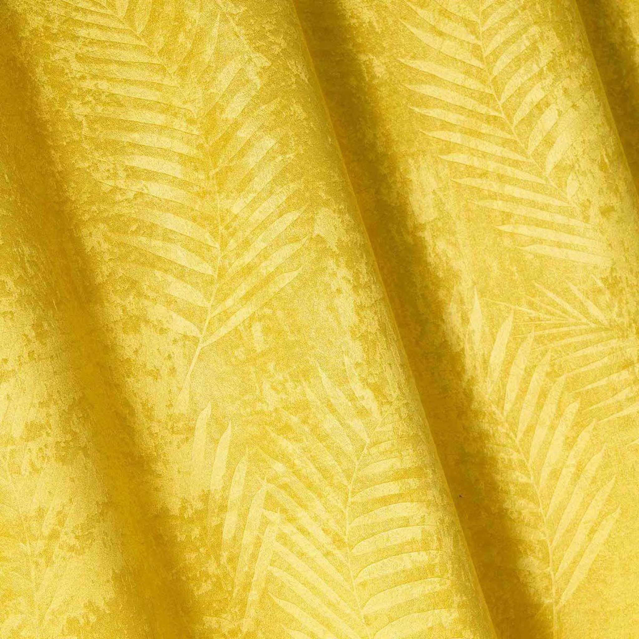 Voir la diapositive 2 : Douceur d'Intérieur Rideau à œillets  tropicaline  140x240cm jaune