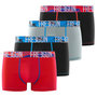 Voir la diapositive 1 : FREEGUN Lot de 4 boxers homme en coton