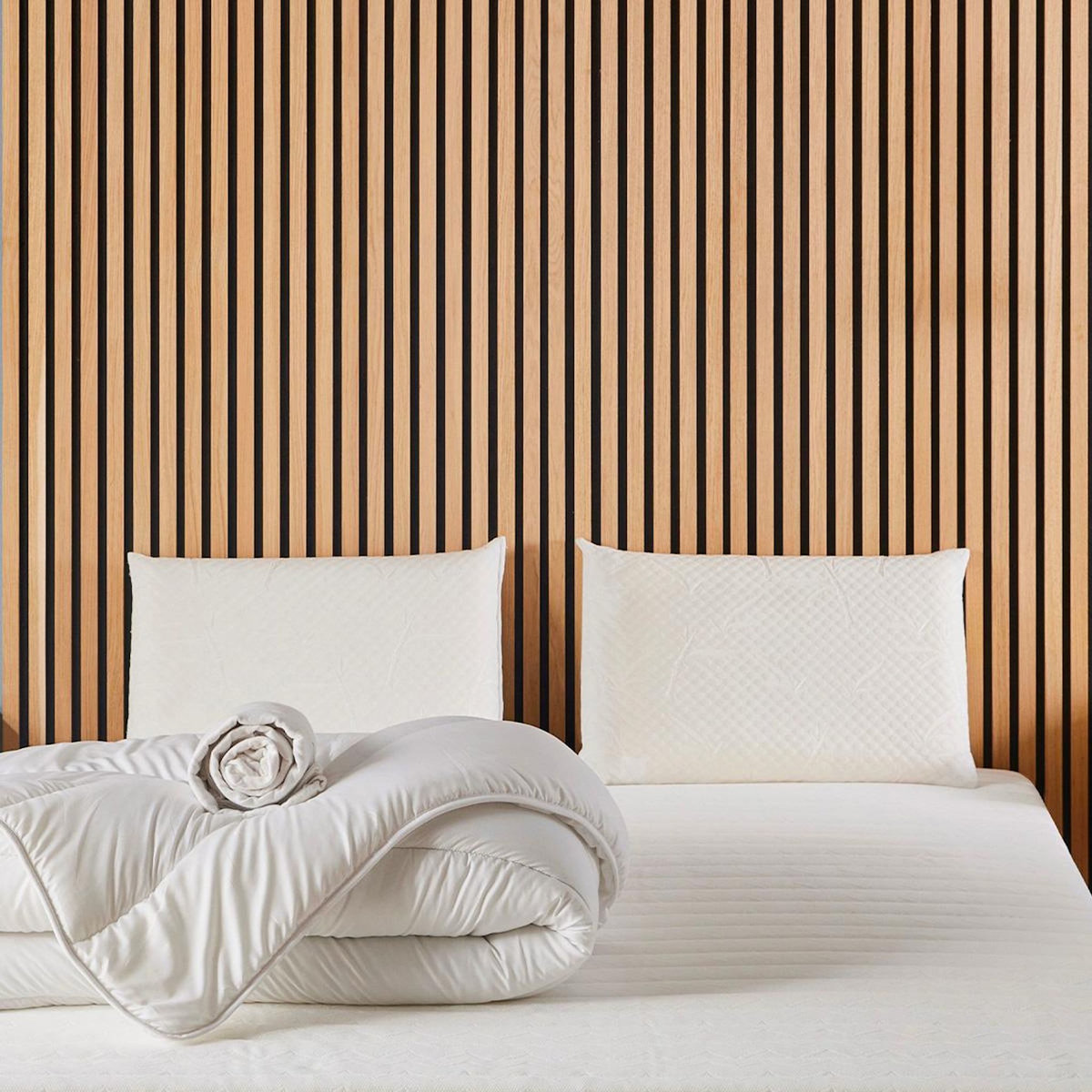 OLYMPE LITERIE OLYMPE LITERIE | Pack Prêt à dormir VENUS | Matelas Mousse Haute Densité + Sommier Métal + Accessoires