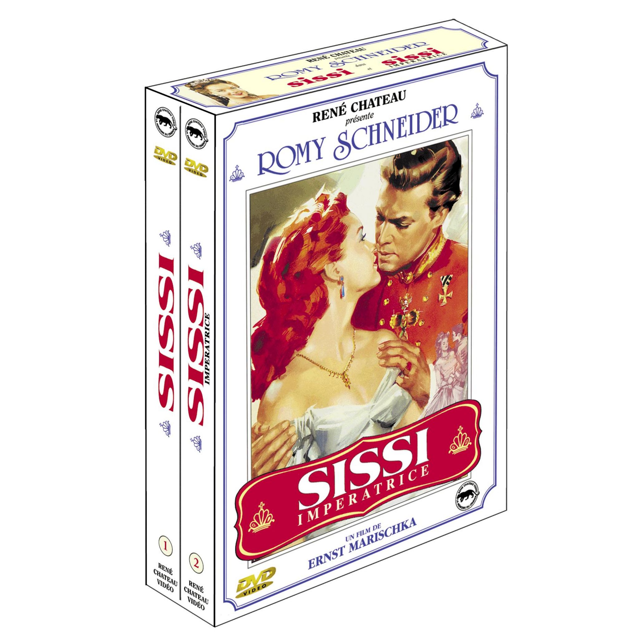 Coffret 2 DVD Sissi Volume 1 Et 2 Pas Cher Auchan fr