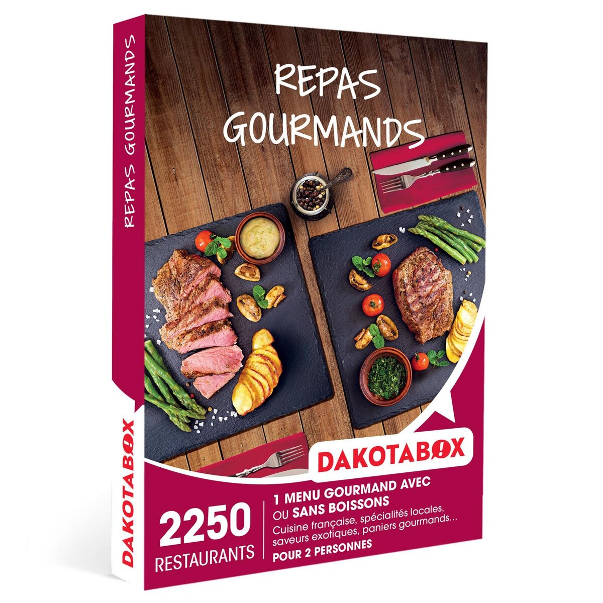 Dakotabox Repas gourmands - Coffret Cadeau Gastronomie
