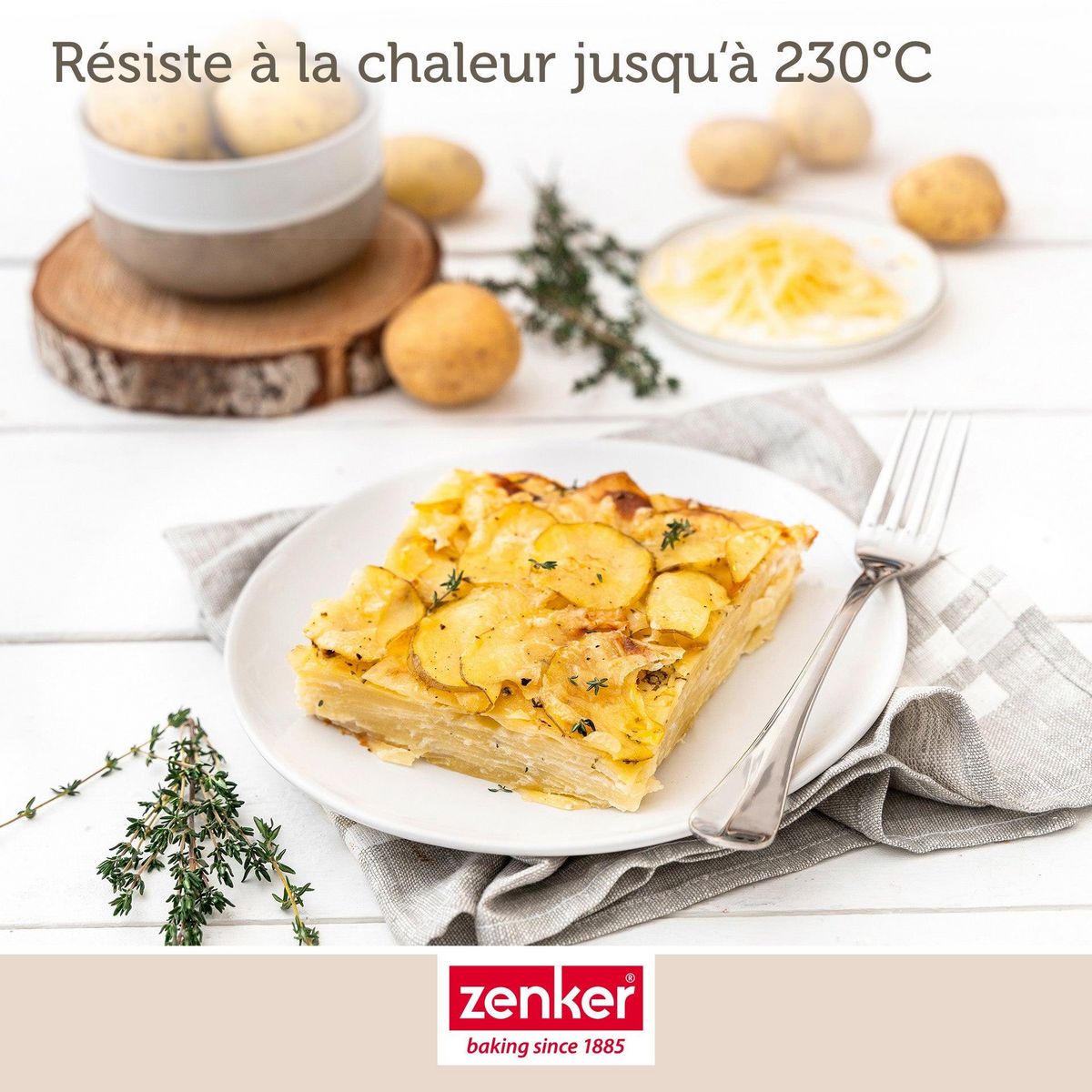 ZENKER Ensemble de 2 Moules à brownie 27 x 26 cm Zenker Special Creative