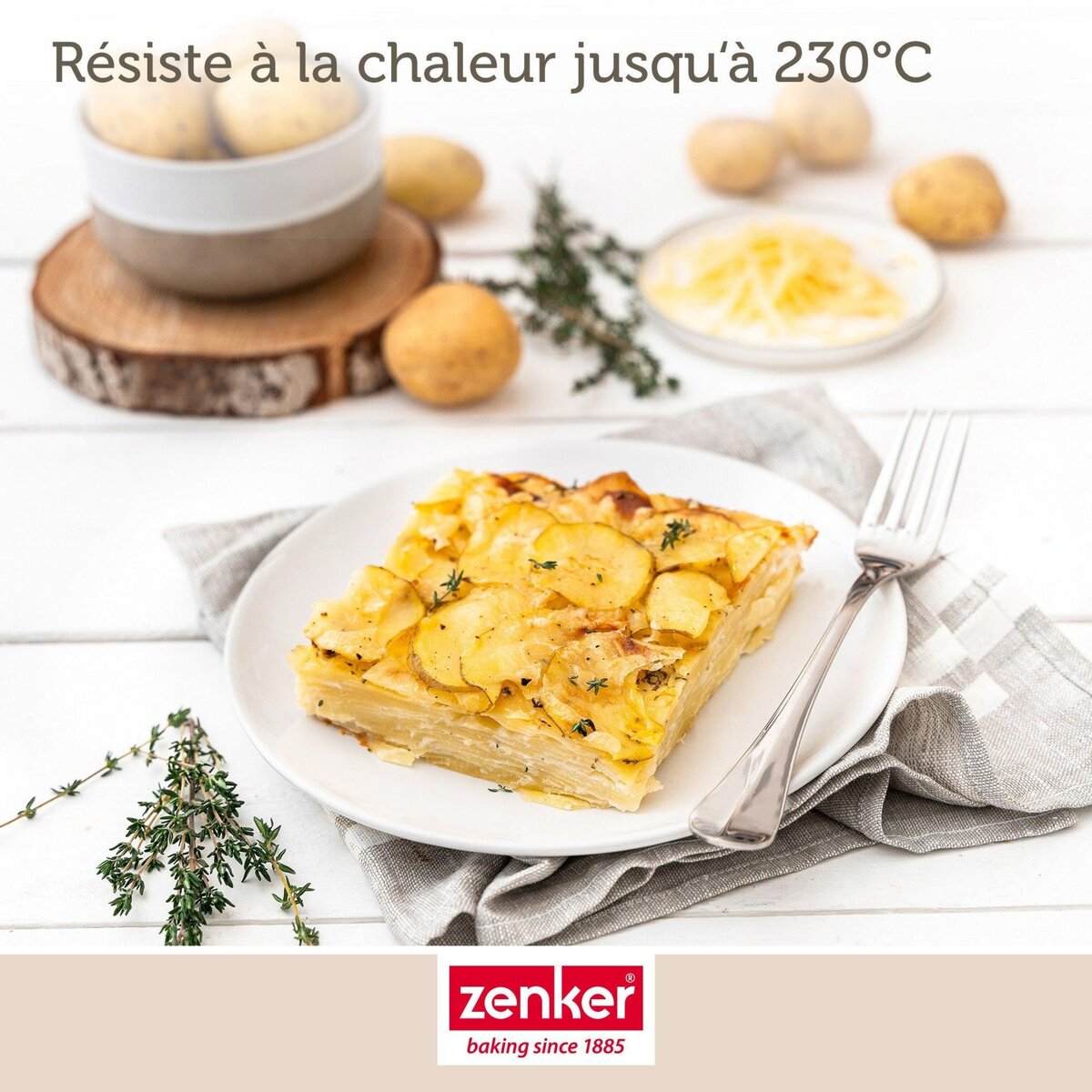 ZENKER Ensemble de 2 Moules à brownie 27 x 26 cm Zenker Special Creative