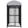 Voir la diapositive 2 : VIDAXL Chenil exterieur avec toit 150x100x175 cm