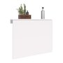 Voir la diapositive 5 : ID MARKET Table murale EXPRESS rabattable 2 personnes blanc L. 70 cm