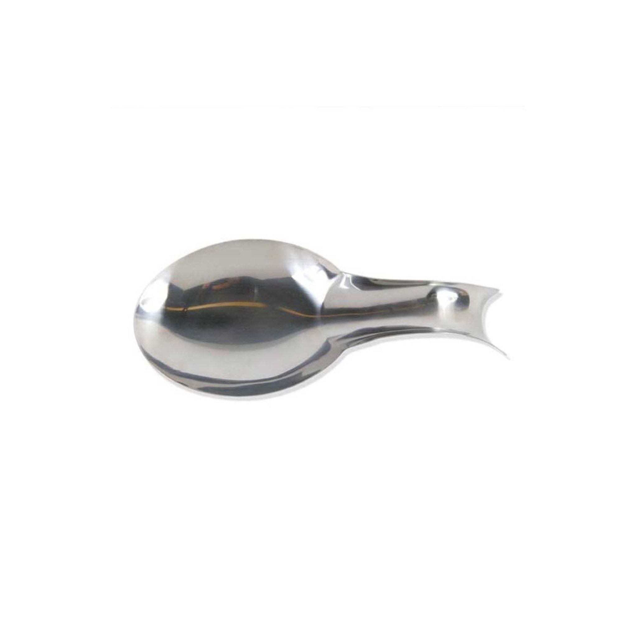 Voir la diapositive 2 : FIVE Repose cuillère en inox  cuisiner  26cm gris