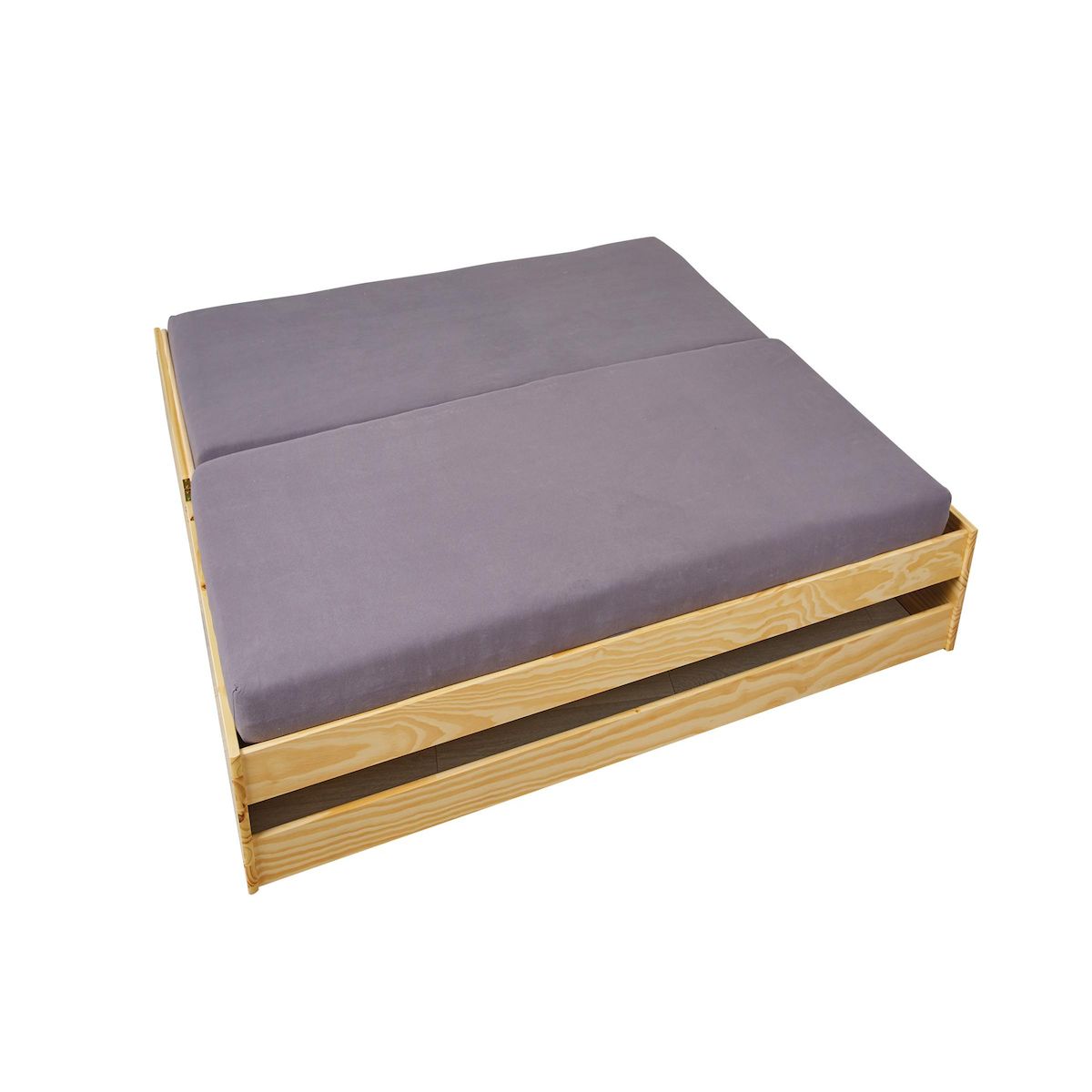 INTERLINK Lit gigogne LOTAR 90x200 nature