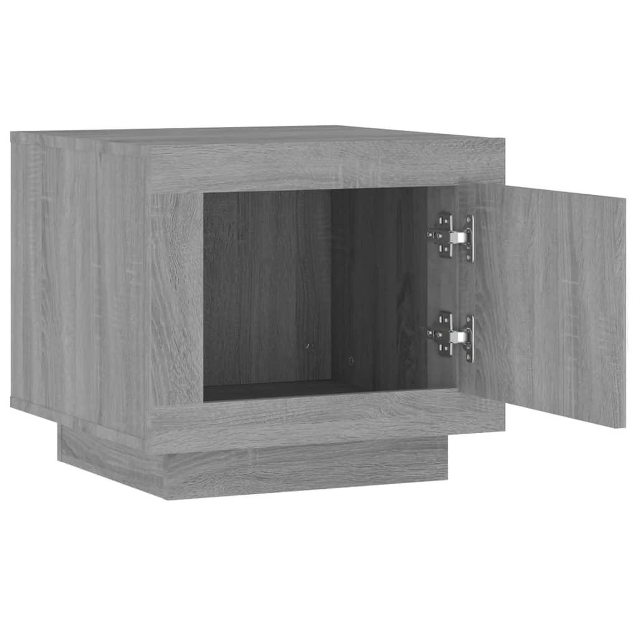 Voir la diapositive 5 : VIDAXL Table basse sonoma gris 51x50x45 cm bois d'ingenierie