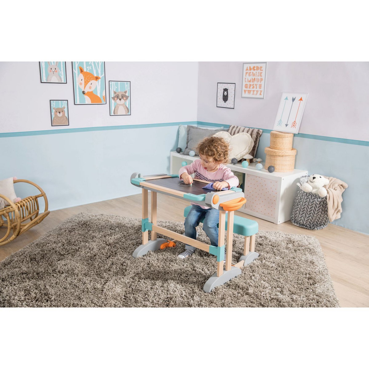 SMOBY Jeu manuel - Bureau Modulo Space