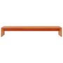 Voir la diapositive 4 : VIDAXL Support de moniteur marron miel 100x27x15 cm bois de pin solide