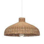 ATMOSPHERA Lampe Suspension en Rotin  Origines  58cm Beige