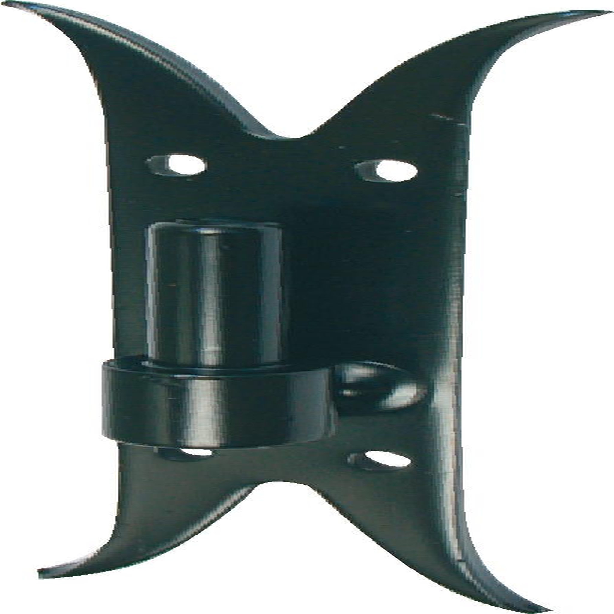 CENTRALE BRICO Gond sur platine acier prépeint, H.225x Diam.16 mm