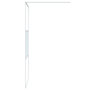 Voir la diapositive 4 : VIDAXL Paroi de douche Blanc 90x195 cm Verre ESG transparent