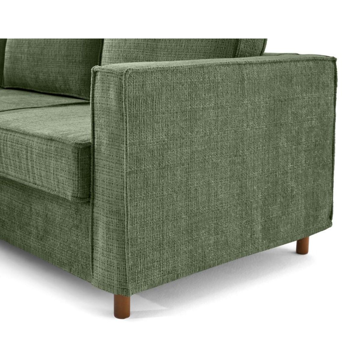 LISA DESIGN Jake - canapé déhoussable d'angle gauche 5 places en velours texturé