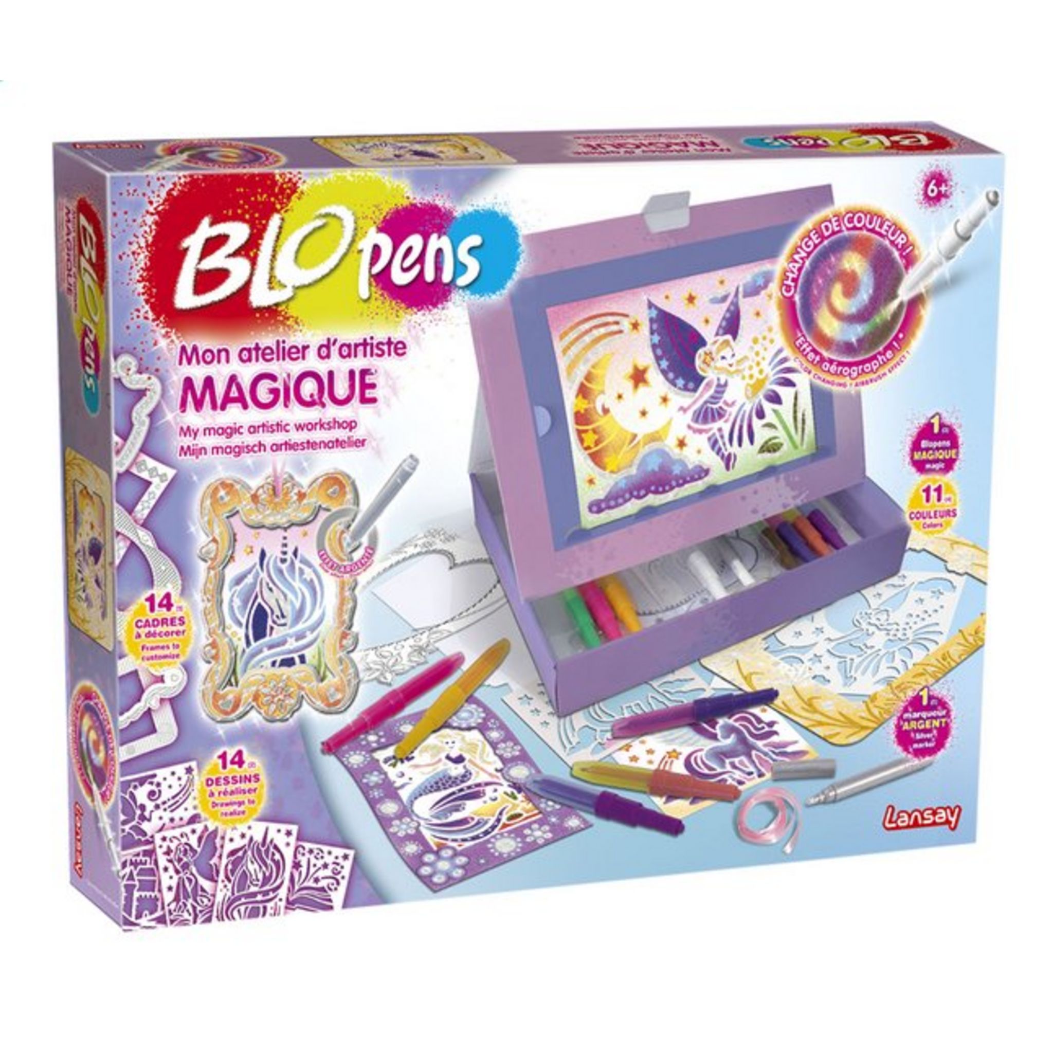 Blopens Set Di Attivà Kawaii, Disegni E Colorazione, A