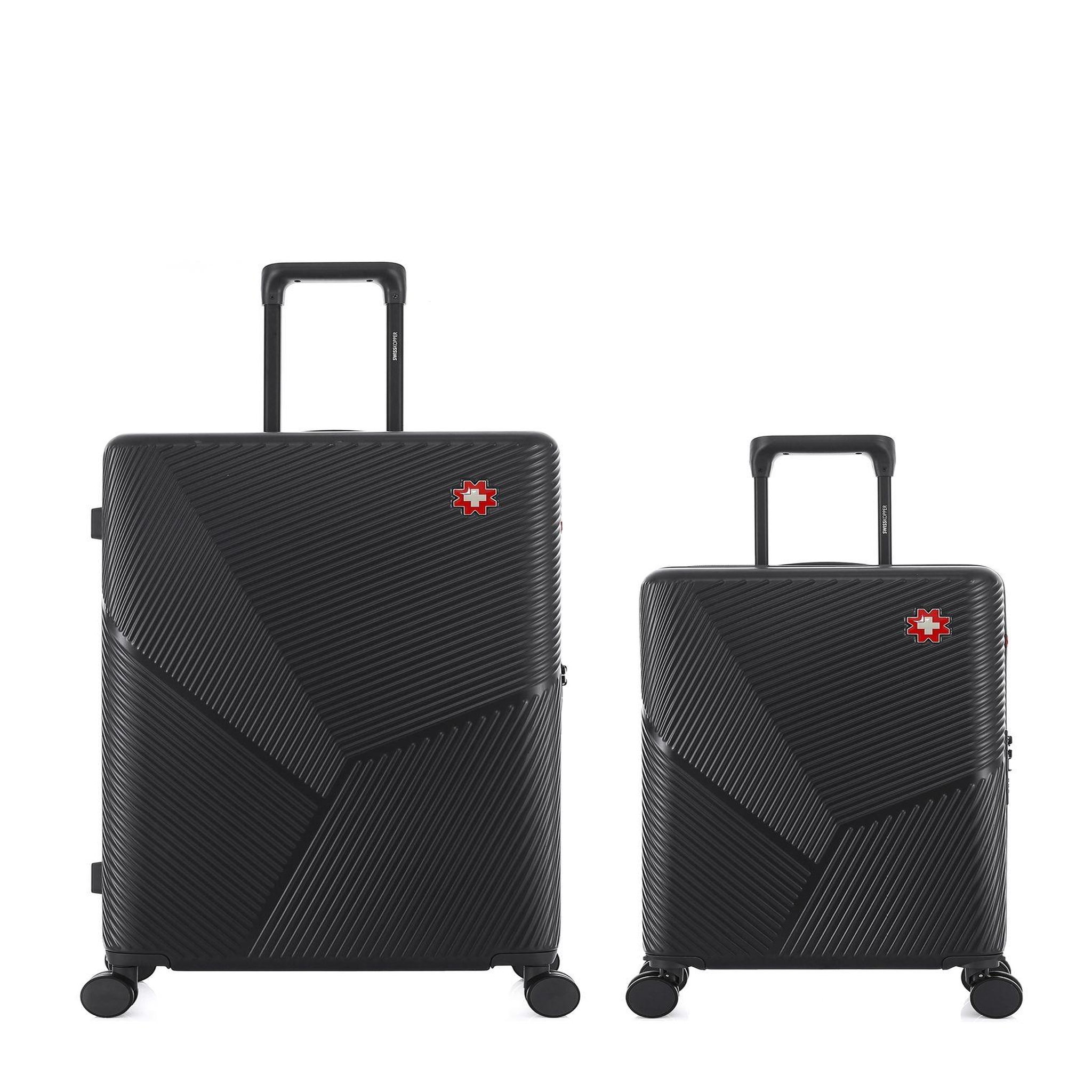SWISS KOPPER Lot de 2 Valises Rigides Grand Format et Cabine FRIBOURG