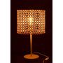 Voir la diapositive 3 : Paris Prix Lampe à Poser Design  Roma  51cm Naturel & Blanc